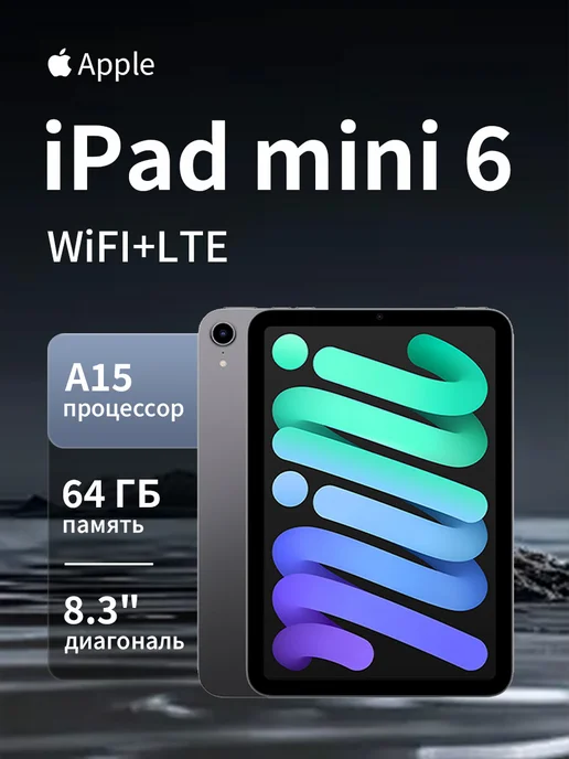 IPad Mini 6 2021 LTE 64   black