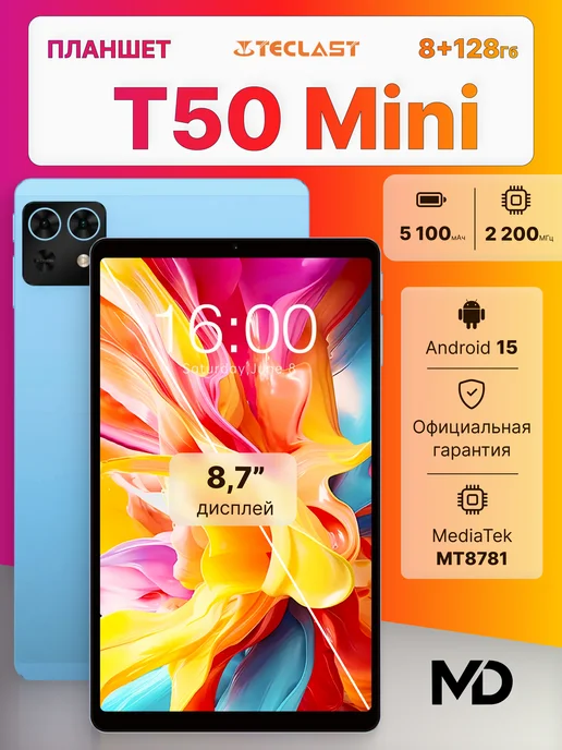 T50 Mini 8.7 120  8128  Android 15